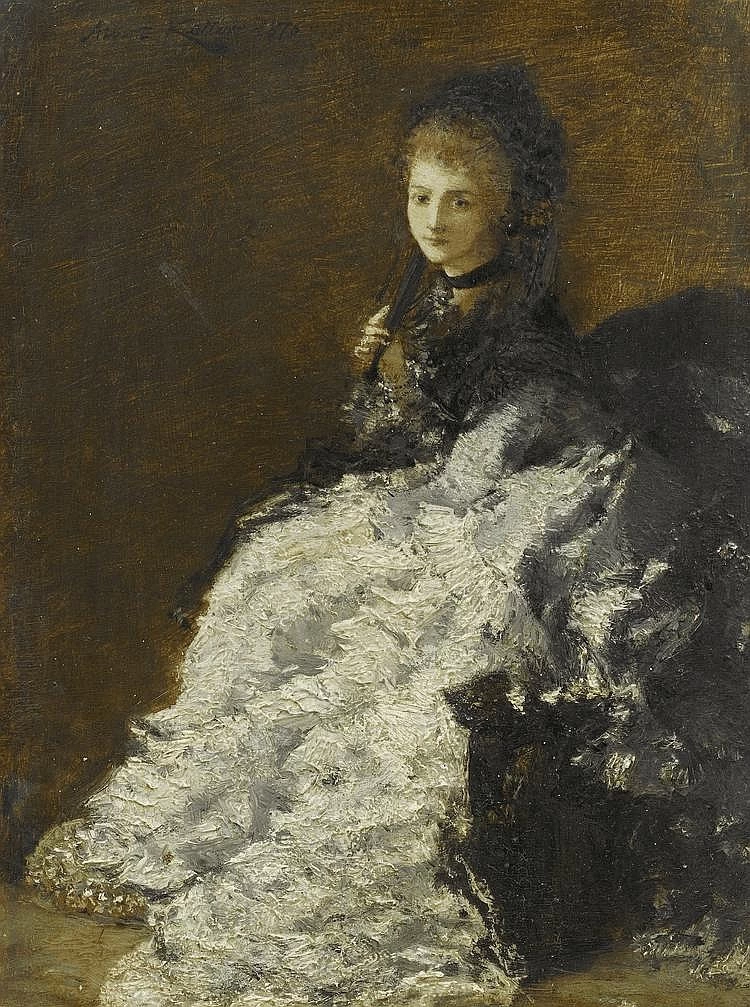 Ritratto di dama, 1876